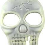 Scary Fluorescent Wall Stickers Halloween Detachable Personalized Wall Pendant Room Decoration Suitable for Living Room, Bedroom (Skeleton)