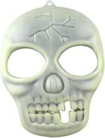 Scary Fluorescent Wall Stickers Halloween Detachable Personalized Wall Pendant Room Decoration Suitable for Living Room, Bedroom (Skeleton)