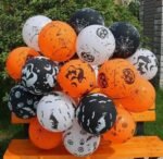 MPS My Party Suppliers Halloween theme Balloons, Set of 6 happy halloween latex balloons RANDOM DESIGN, latex balloons Halloween party decoration ideas, balloon latex multicolor - Image 3