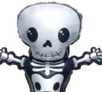 MPS MY PARTY SUPPLIERS® 1pc Skeleton Halloween balloon Halloween theme foil balloons decorations Kids halloween party supplies - Image 2