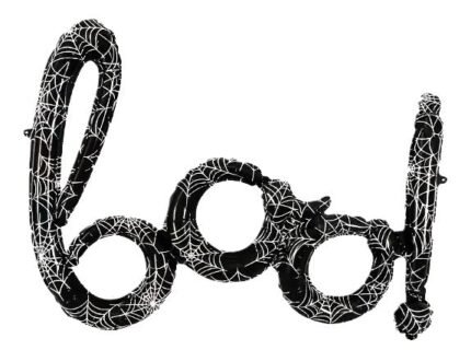 MPS MY PARTY SUPPLIERSĀ® 1pc Boo letter Halloween balloon Halloween theme foil balloons decorations Kids halloween party supplies