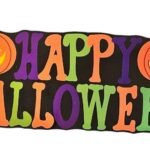 MPS MY PARTY SUPPLIERS® 1pc Happy Halloween Banner, Skull Decoration for Halloween, Halloween Paper Hanging Decoration, Halloween Banner Ideas