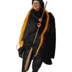 My Party Suppliers Halloween Hanging Laughing Rotating Witch/Halloween Party Hang Decoration Witch Pendant/Sound Light Halloween Decoration/Halloween Prop Animated/Halloween Decoration Item