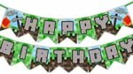 MPS MY PARTY SUPPLIERSĀ® 19pcs Video game theme foil and latex balloons kit for kids little gamers birthday decoration, Happy birthday paper banner, Game theme, Balloons for kids party decoration - Image 6