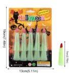 Haunted House Glow-in-The-Dark Witch's Fingers, Witch Costume Nails, Glow in Dak Witch Finger, Halloween Fingers for Halloween Costume, Halloween Dressup, Halloween Party Supply - Image 3