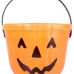 Halloween Trick or Treat Pumpkin Bucket Jack O Lantern Candy Basket Halloween Party Supplies Pumpkin Pails with Handle