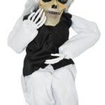 Halloween Horror Props Electric Crying Little Ghost Toy Tricky Scary Crying Bar Decoration Haunted House Party Decoration, Light Music Halloween Decor