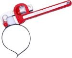MPS MY PARTY SUPPLIERS 1pc Halloween Wrench Headband, Bloody Wrench Headband, Costume Party Accessory, Pipe Wrench Hairband for Halloween Party, Halloween costume, Halloween Hair makeup - Image 2