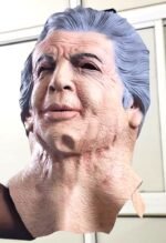 MPS MY PARTY SUPPLIERS® Halloween Big Face Mask – Oversized Scary Mask for Adults & Kids, Funny & Creepy Costume Mask for Halloween Party, Cosplay & Trick-or-Treating - Image 6