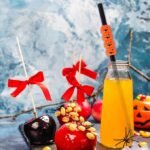 MPS My Party Suppliers Party Paper Straws for Halloween Theme Party, Halloween Pumpkin Accessory, Pumpkin Ghost Skull Paper Straws, Home and Kitchen Item (Black-Orange Pumpkin Straw) - Image 5