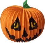 My Party Suppliers Halloween Paper Pumpkin Lantern Paper Hanging Fun Halloween Party Props Decoration