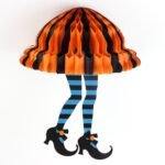 My Party Suppliers Whimsical Halloween Wicked Witch Legs Socks Craft (Assorted_1 Pcs) - Image 7