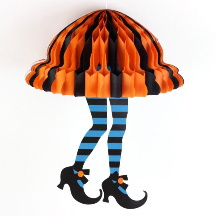 My Party Suppliers Whimsical Halloween Wicked Witch Legs Socks Craft (Assorted_1 Pcs) - Image 7