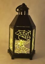 MPS My Party Suppliers Flameless Candle Waterproof LED Lamp Plastic Wind Light Lantern Garden Outdoor Lights for Table Garden Patio Lawn Party Event Ornament (Black Bird Lantern) - Image 5