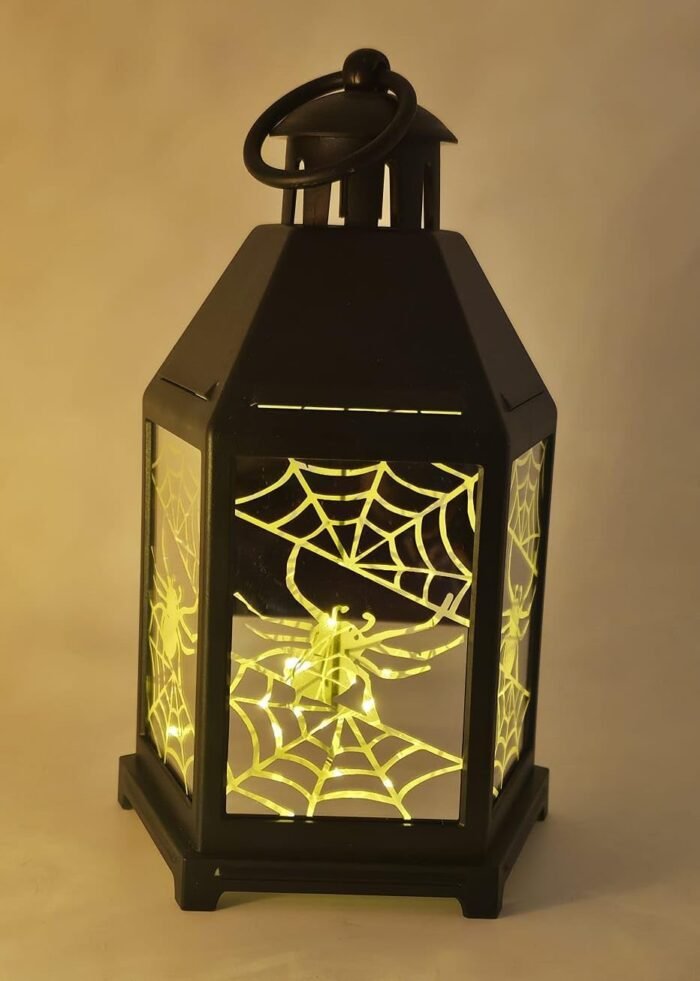 MPS My Party Suppliers Flameless Candle Waterproof LED Lamp Plastic Wind Light Lantern Garden Outdoor Lights for Table Garden Patio Lawn Party Event Ornament (Black Bird Lantern) - Image 5