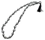 Khopdi Mala, Halloween Skull Mala Beads,Scary Costume Necklace, Halloween Skull Necklace, Skull Knotted Necklace, Halloween Costume Neckless, Fancy Dress Scary Dress Neckline - Image 2