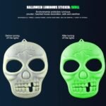 Scary Fluorescent Wall Stickers Halloween Detachable Personalized Wall Pendant Room Decoration Suitable for Living Room, Bedroom (Skeleton) - Image 4