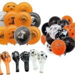 MPS My Party Suppliers Halloween theme Balloons, Set of 6 happy halloween latex balloons RANDOM DESIGN, latex balloons Halloween party decoration ideas, balloon latex multicolor