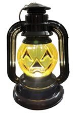 MPS My Party Suppliers Set of 2 Halloween Lamps, Halloween laltern, LED for Halloween Decoration, Halloween Hanging Decoration (Black Hanging laltern) - Image 5