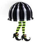 My Party Suppliers Whimsical Halloween Wicked Witch Legs Socks Craft (Assorted_1 Pcs) - Image 6