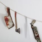 Halloween Party Spooky Hanging Pennant Banner Haunted House Decoration Prop - Image 2