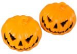 MPS My Party Suppliers Set of 2 Orange Halloween Pumpkin Bulbs, Scary Lamp for Haunted House, Horror Decoration for Garden, Lights - Image 5