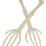 Skeleton Hand Halloween Decor, Skeleton Hands Salad Tongs, Halloween Decoration, Halloween Party Supply