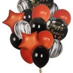 16pcs Halloween Balloons, Dead Man Halloween Balloon, Ghost Balloon for Halloween Decoration, Scary Theme Decoration