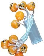 MPS My Party Suppliers 10pc Halloween Pumpkin Lights[3cm], Battery Operated Outdoor Halloween Lights, Pumpkin Ghost Light Decoration for Halloween, Happy Halloween Lights, Halloween Pumpkin Decor - Image 3