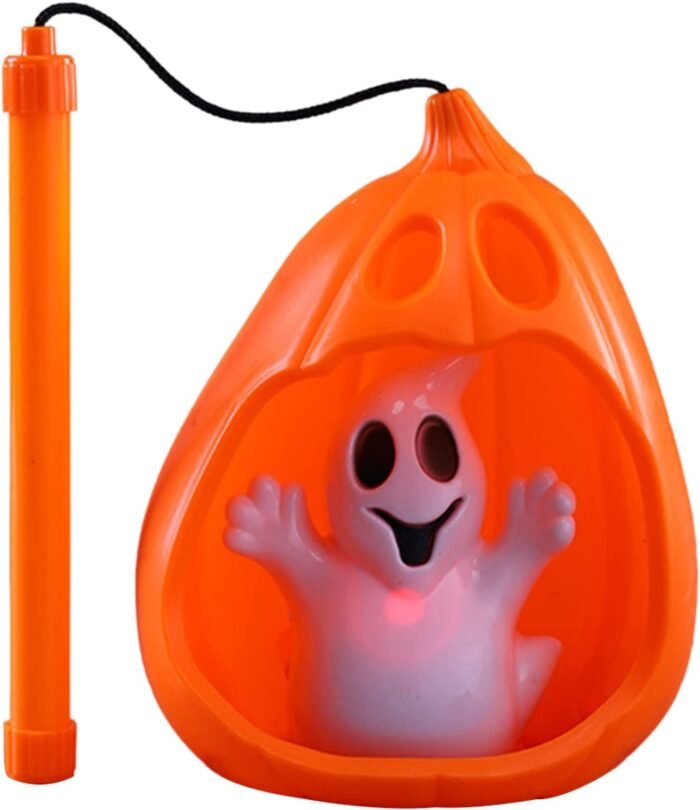 1 pcs Halloween Pumpkin Lantern Portable Pumpkin Led Light Halloween Decoration Bar Party Atmosphere Props for Ghost Party Pumpkin led Light (Random Design) - Image 4