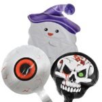 MPS MY PARTY SUPPLIERS® 3pcs Halloween balloon Halloween theme foil balloons decorations Kids halloween party supplies