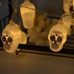 10 LED Dead Man Sugar Skull String Light for Halloween, Halloween Decoration Spooky String Light for Halloween Decoration Lights, Halloween Decoration String Light,Halloween Decor - Image 4