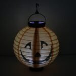 Halloween Paper Hanging Outdoor Lantern - Orange - Image 8