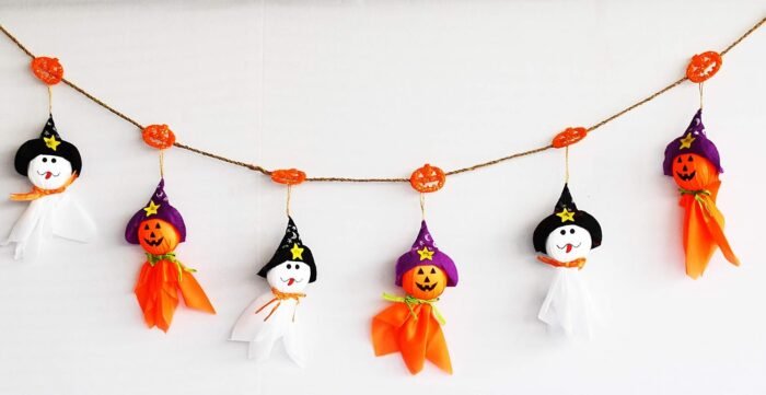 My Party Suppliers 3D Spooky Halloween Banner, Halloween Decorations, Halloween Mantle Decorations, Halloween Party Decorations, Halloween Garland - Image 2