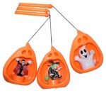 1 pcs Halloween Pumpkin Lantern Portable Pumpkin Led Light Halloween Decoration Bar Party Atmosphere Props for Ghost Party Pumpkin led Light (Random Design)