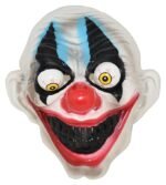1 pcs 3D Eyes Joker Halloween Scary Mask, Clown Themed Camouflage Face Mask Cosplay for Party/Halloween Theme Party Party Mask