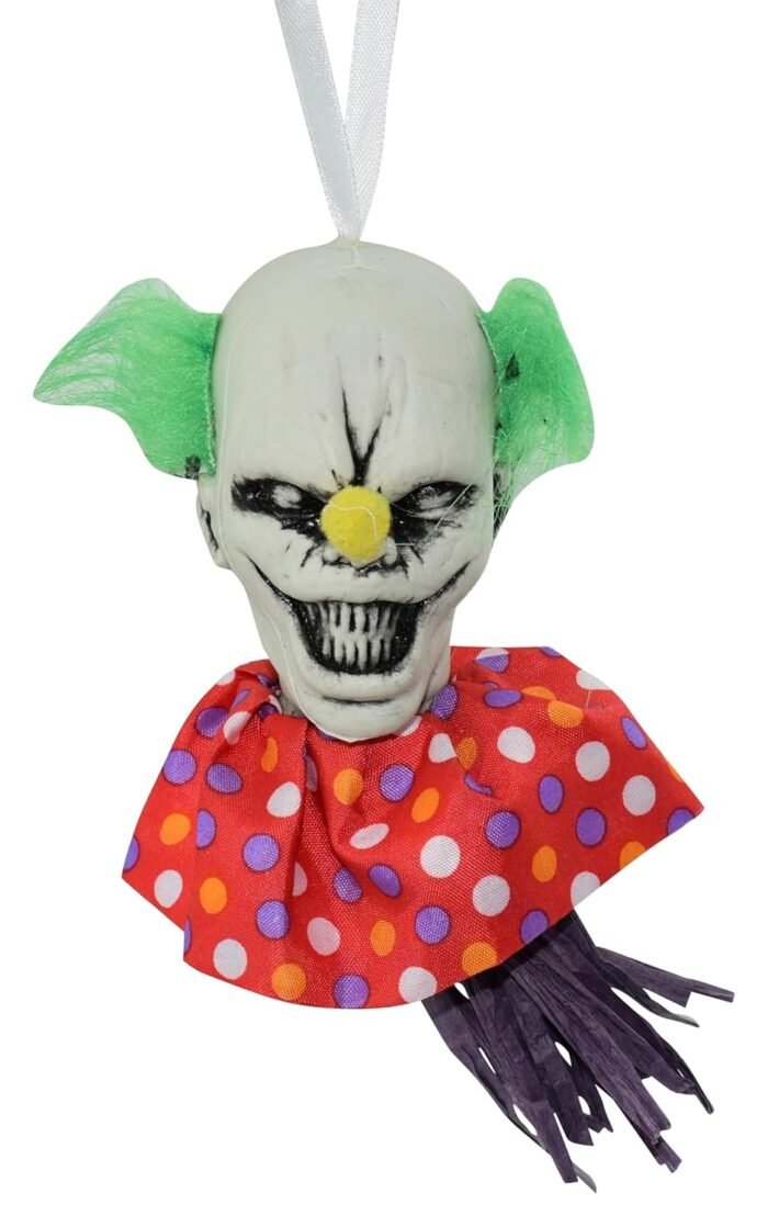 1 pcs Random Color Happy Halloween Joker Clown Hanging,Halloween Clown Ornament, Halloween Hanging Decorations,Halloween Decoration, Spooky Halloween Decoration - Image 5