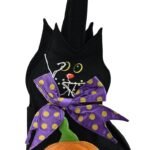 My Party Suppliers 1 pcs Halloween Candy Bag,Halloween Fall Plush Bag Cat Bat Jack-o-Lantern Ghost Pumpkin Candy Bag Day of Dead, Halloween Prop, Halloweed Decoration