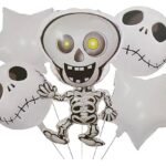 MPS MY PARTY SUPPLIERS® Set of 5 Halloween balloons Halloween theme foil balloons decorations Kids halloween party supplies Balloon decoration for hallo ween event