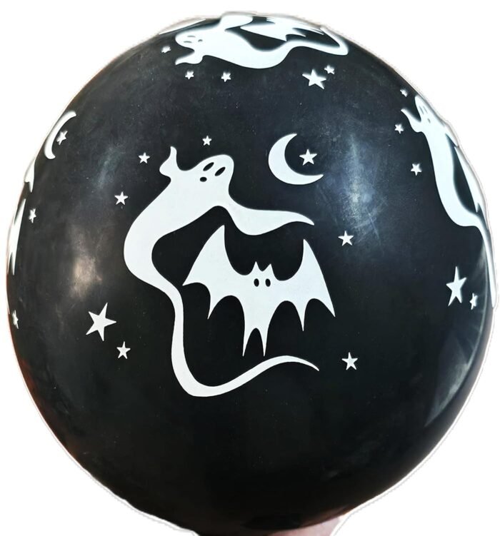 MPS My Party Suppliers Halloween theme Balloons, Set of 6 happy halloween latex balloons RANDOM DESIGN, latex balloons Halloween party decoration ideas, balloon latex multicolor - Image 6