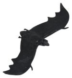 Halloween 3D Bats Decoration, Hallowmas Party Supplies,Fake Bats Wall Decor Realistic Plastic Fake Bats Spooky Bats for Halloween Trick Decoration Supplies