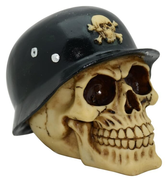 Big Size 1 Piece Halloween Pirate Skull/Resin Craft Skull Statues for Decoration Cool Skull Ornaments Creative Resin Sculpture,Halloween Decoration Statues - Image 5