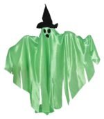 1 pcs Halloween Hanging Pumpkin Decorations, Halloween Ghost Lights, Bright Colors Light Durable Ghost String Lights Spooky Ambience Soft Fabric for Family - Image 3