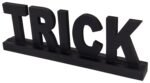3D Trick Letters Wooden Sign Halloween Table Decoration, Halloween Theme Party Desktop Ornament - Image 2