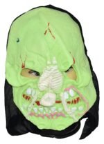 1 pcs Glow in Dark Halloween Mask,Scary Halloween Masks for Adults, Horror Novelty Realistic Full Head Latex Mask Halloween Costumes Cosplay Props Accessories Devil face mask - Image 4