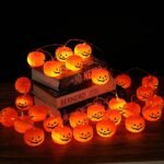 MY PARTY SUPPLIERS Halloween Pumpkin Lights Lanterns Battery Powered Pumpkin