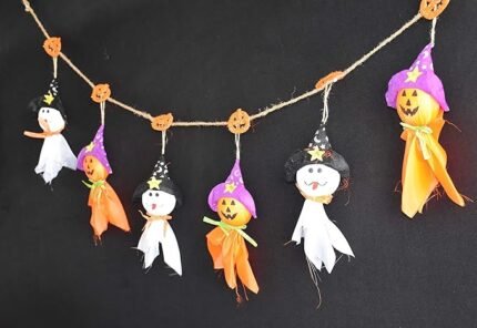 My Party Suppliers 3D Spooky Halloween Banner, Halloween Decorations, Halloween Mantle Decorations, Halloween Party Decorations, Halloween Garland