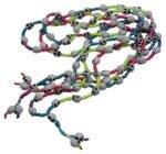 MY PARTY SUPPLIERS Jagmag® Multicolr Halloween Skull Mala Beads,Skull Beads Necklace, Halloween Skull Necklace, Skull Knotted Necklace - Image 2