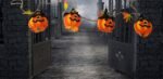 1.2m Halloween Pumpkin Banner Garland Hanging Decoration Halloween Party Favors Supplies