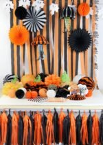 My Party Suppliers Whimsical Halloween Wicked Witch Legs Socks Craft (Assorted_1 Pcs) - Image 2